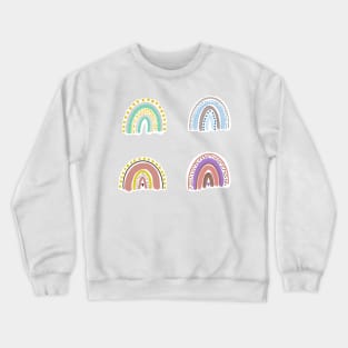 Boho rainbows Crewneck Sweatshirt